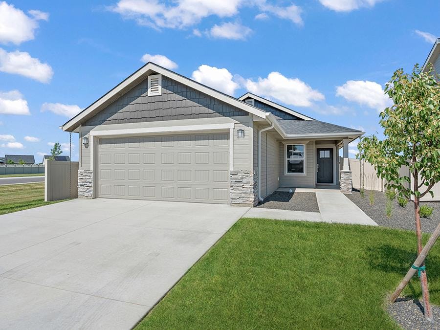 Ashton 3Bed, 2Bath New Ranch Home Floor Plan
